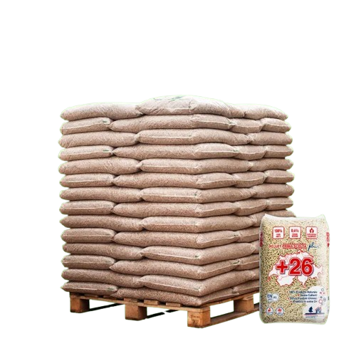 Pellet Swiss+26 ENplus A1 sfuso - 66 sacchi da 15 kg